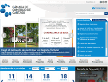 Tablet Screenshot of camaracartago.org